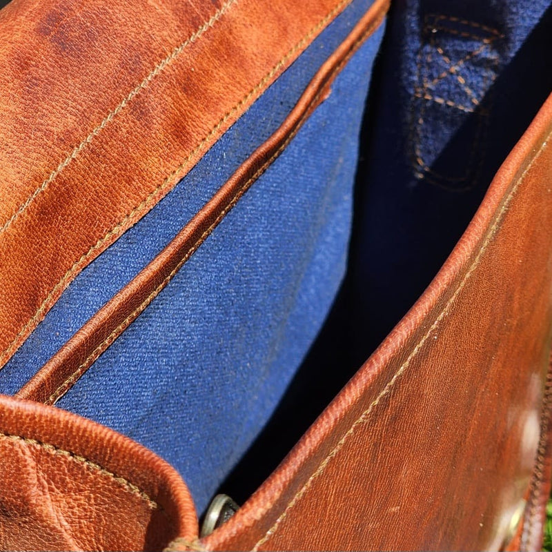 The Post 11" Leather Every Day Carry Postman Bag