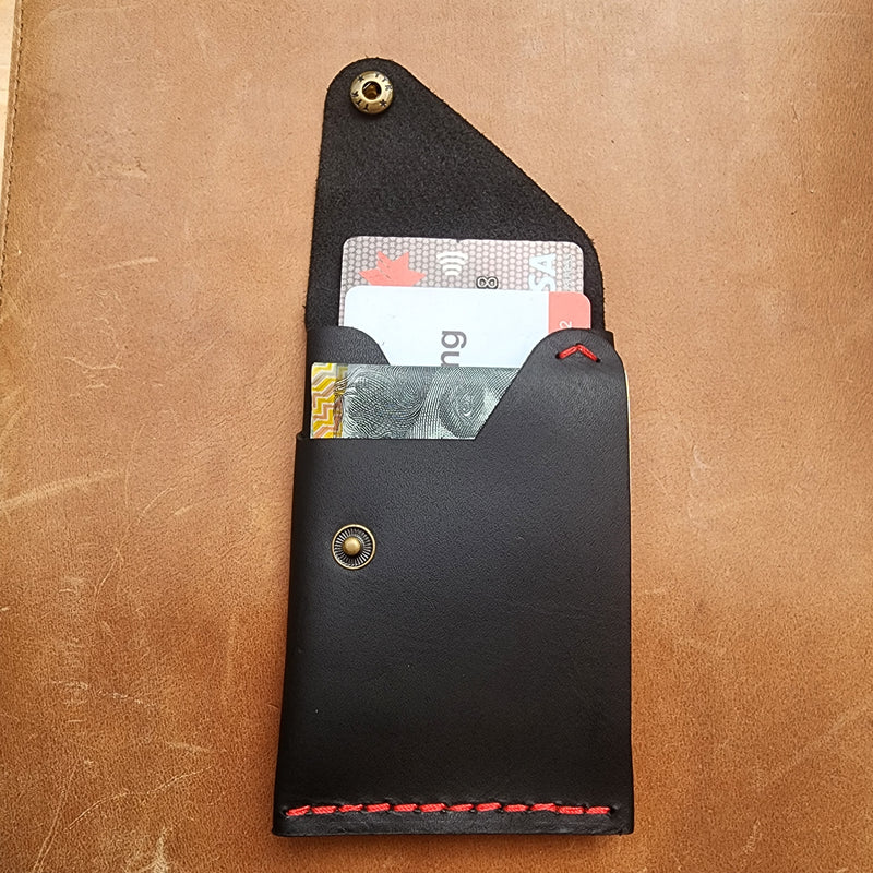 Commander XS- Handmade Minimalist Hybrid Card & Cash Wallet