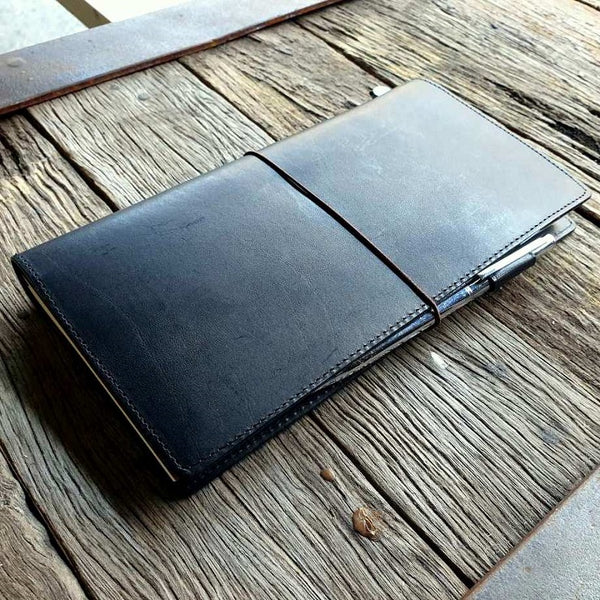 Voyager Leather Passport Travel Journal - The Leather Trading Co.