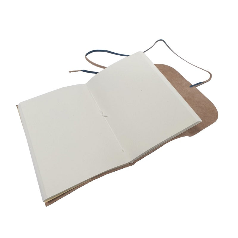 Aqua Crush Leather Journal - The Leather Trading Co.
