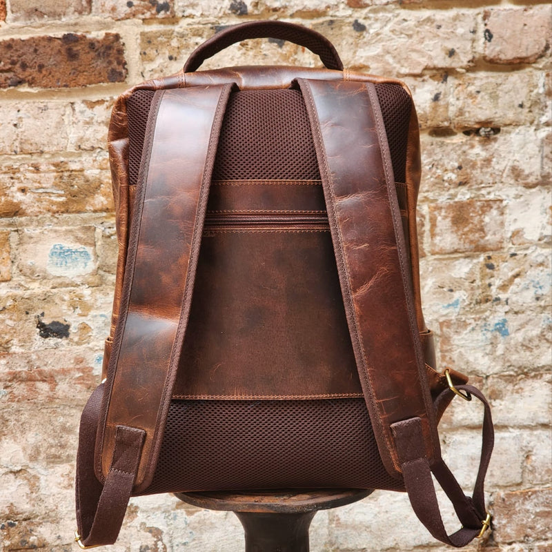 SYDNEY BUFFALO BACKPACK - BROWN