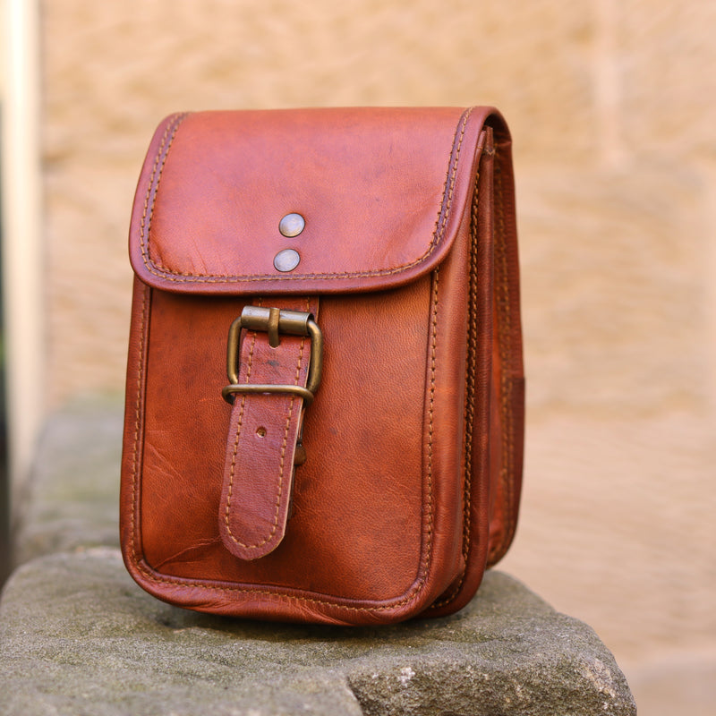 Ranger 7" Wide Leather Field Bag