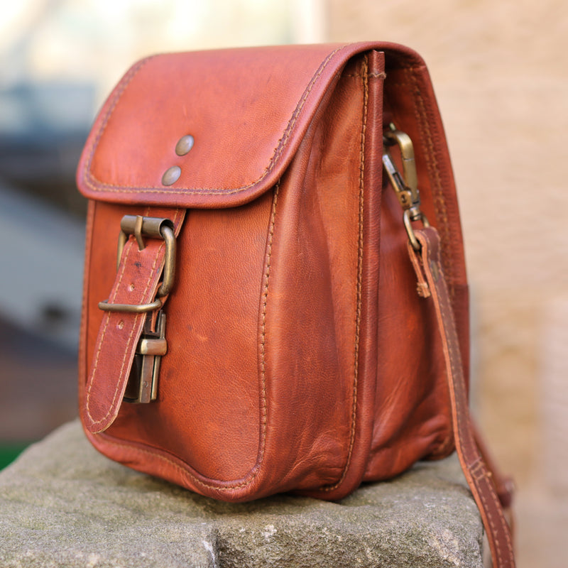 Ranger 7" Wide Leather Field Bag