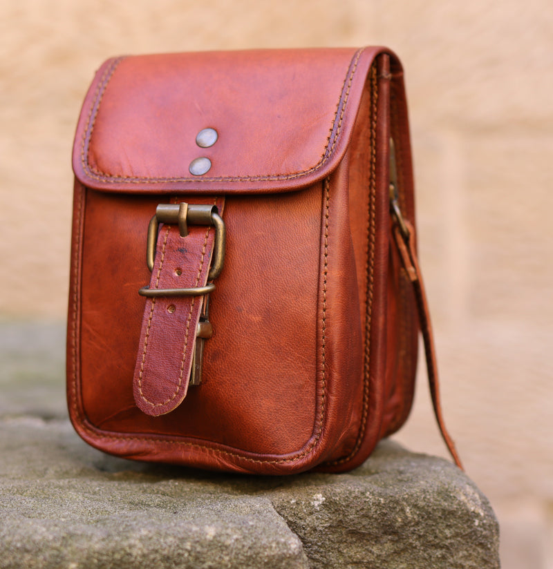 Ranger 7" Wide Leather Field Bag