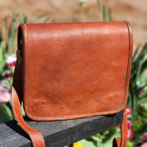 The Post 9" Full Grain Leather E.D.C Shouldet Every Day Bag