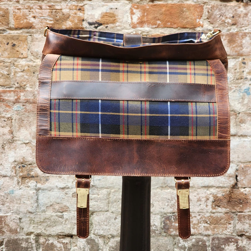 DARLINGHURST 2 POCKET LAPTOP BAG-BUFFALO-BROWN