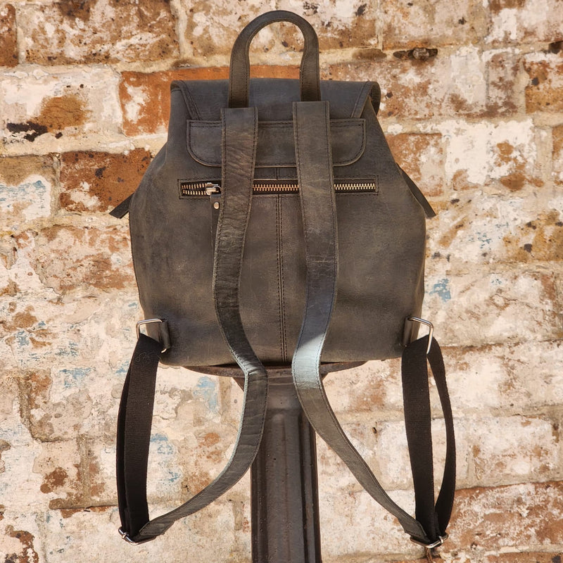 POTTS POINT 12-INCH BUFFALO LEATHER BACKPACK