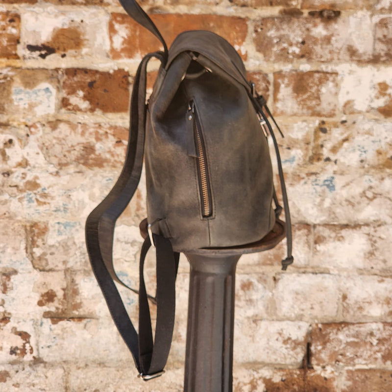 POTTS POINT 12-INCH BUFFALO LEATHER BACKPACK