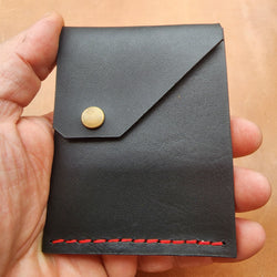 Commander XXX 4 CARD  -  Full Grain Leather Minimalist Wallet