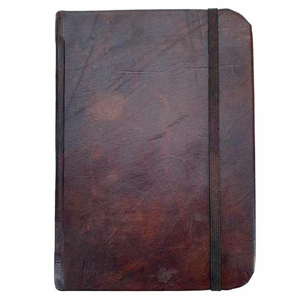 Columbus Medium Handmade Leather Travel Journal - The Leather Trading Co.